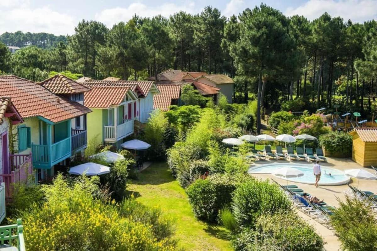 Maison Sur Golf Avec Piscine Chauffee A Lacanau Ocean المظهر الخارجي الصورة