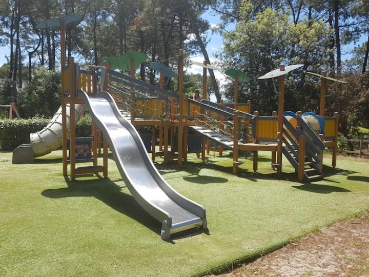 Maison Sur Golf Avec Piscine Chauffee A Lacanau Ocean المظهر الخارجي الصورة